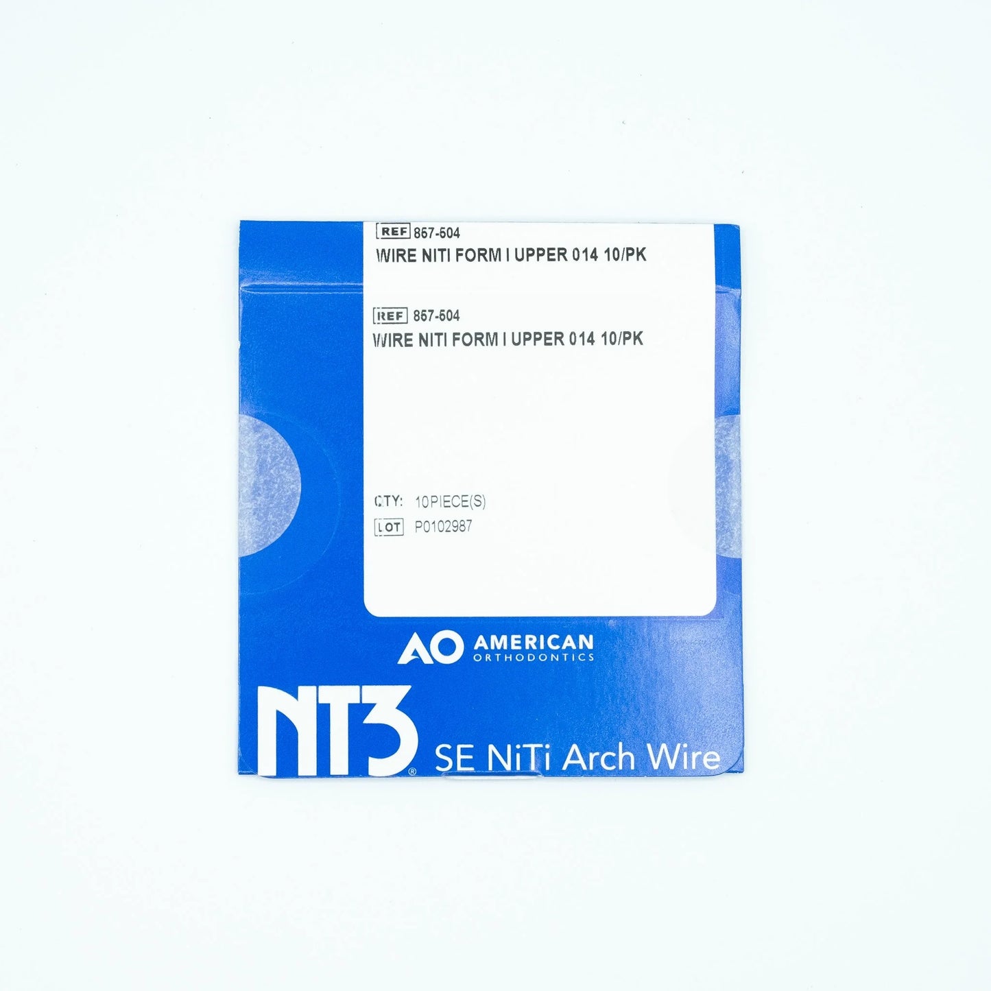 ARCOS NT3 SE NITTI ARCH WIRE .012