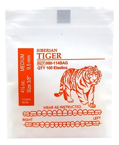LIGAS INTER MAXILARES TIGRE 3/8 4.5 OZ