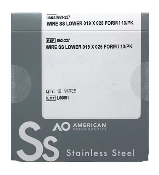 ARCO STAINLESS STEEL .016X.022 UPPER