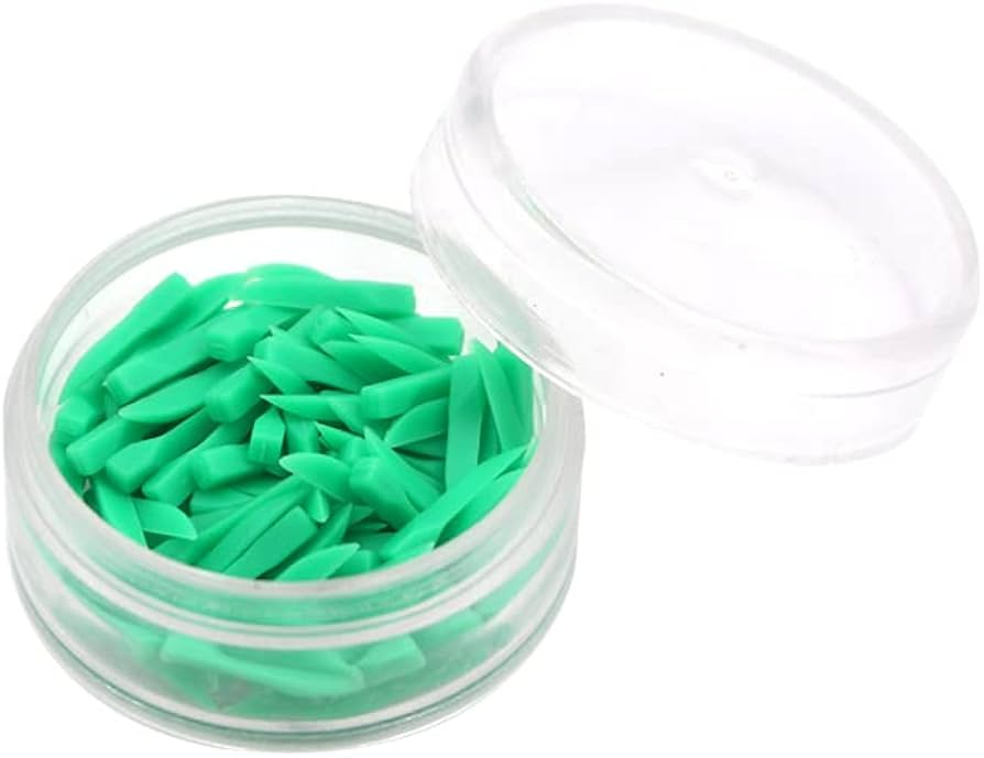 CUÑAS DE PLASTICO VERDE