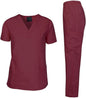CONJUNTO QUIRURGICO COLOR ROJO HOMBRE T-MEDIANA