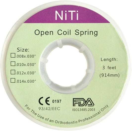 RESORTE NITI OPEN COIL SPRING (914MM, .014X.030)