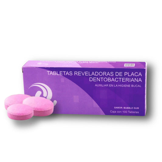 TABLETAS REVELADORAS DE PLACA DENTOBACTERIANA BLISTER