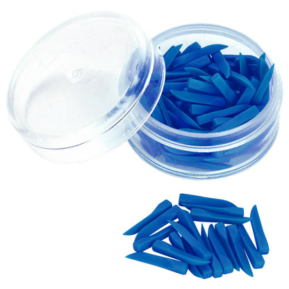 CUÑAS DE PLASTICO AZUL