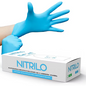GUANTES DE NITRILO AZUL CH