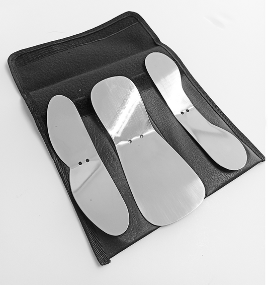 KIT DE ESPEJOS PARA FOTOGRAFIA METALICOS CON 3 PZAS