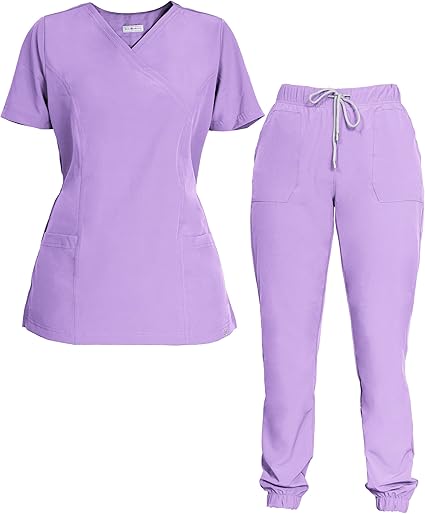 CONJUNTO QUIRURGICO LILA CH/MUJER