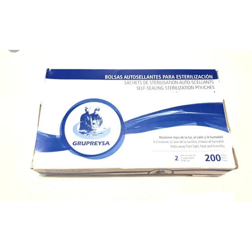 BOLSA PARA ESTERILIZAR 13.5X28 CM GRUPEYSA