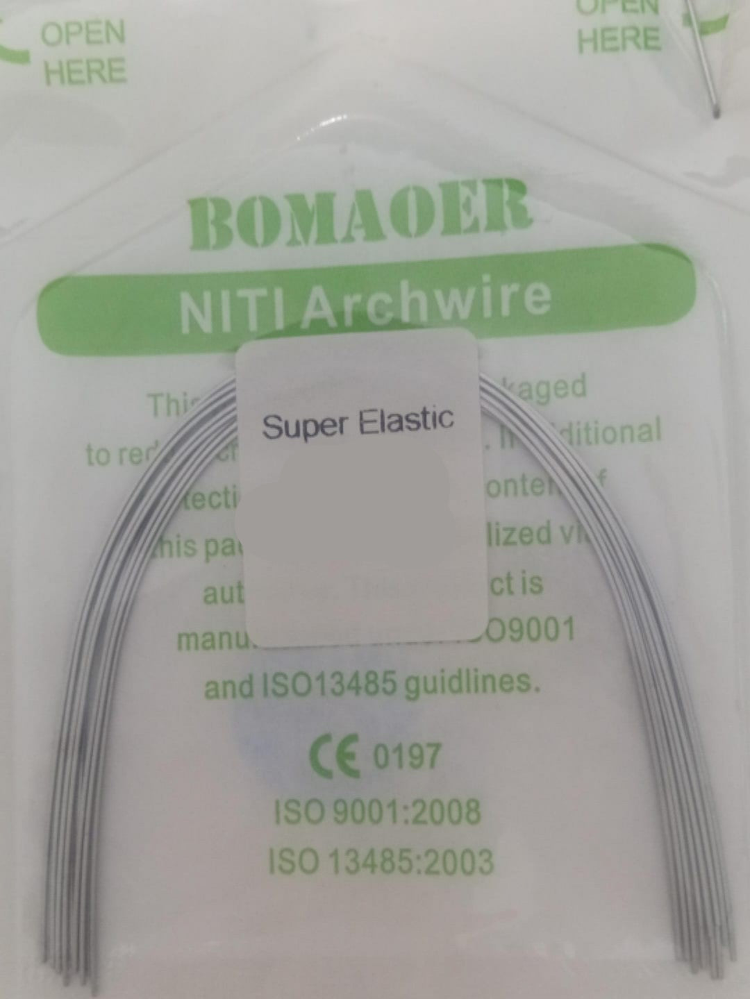 ARCOS BOMAOER .016 UPPER SUPERIOR POR PIEZA