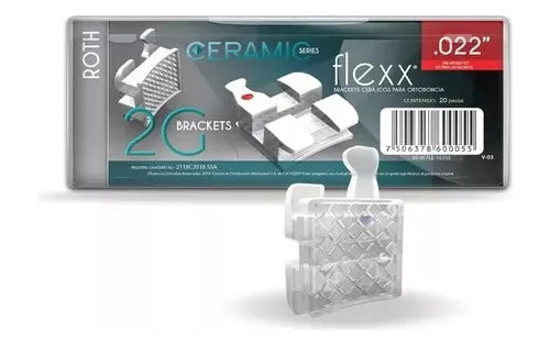 BRACKET ROTH FLEXX CERAMICO .022