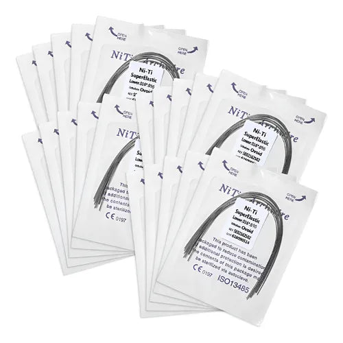 Paq.Arco Ni-Ti ThermalActivated LOWER .020 NATURAL