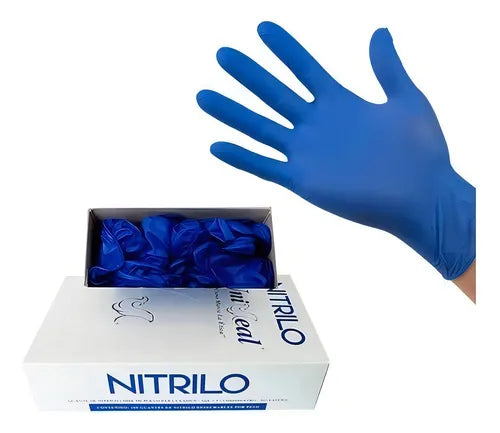 GUANTES DE NITRILO COBALTO M