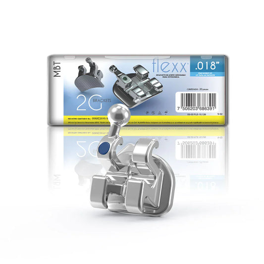 BRACKETS 2G FLEXX MBT .018