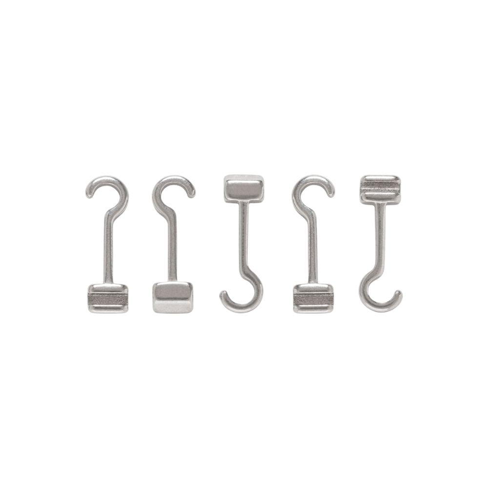 CRIMPABLE HOOK CURVO