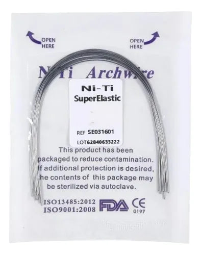 ARCO SUPERIOR NITI 1616 PAQUETE