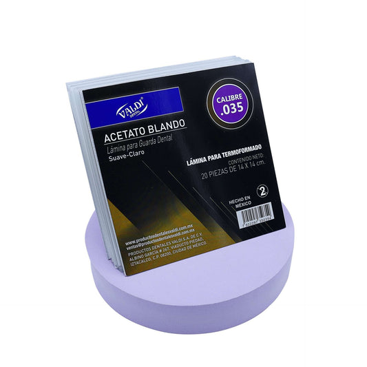 Acetato blando 0.35 por pieza VALDI