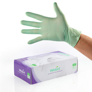 CAJA GUANTES WINDENT DE NITILO COLOR VERDE /S