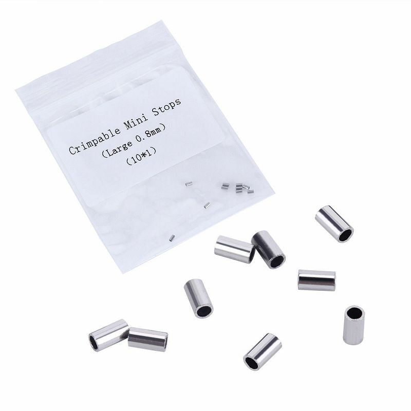 MINI STOPS CRIMPABLE LARGE 0.8MM 101