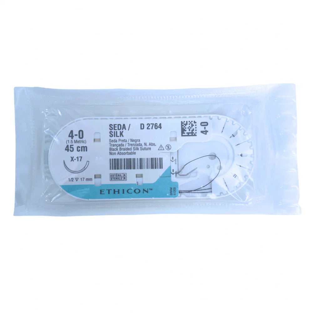 SSUTURA SEDA SILK 4-0 ETHICON X-17 (POR PIEZA)