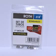 SET DE TUBOS ECONOLINE ROTH LIGHTT .018 1ER MOLAR