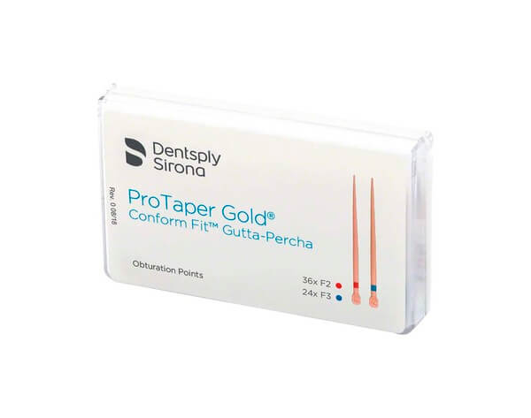 PUNTAS DE GUTTA PERCHA PROTAPER GOLD CONFORM FIT 60XF1