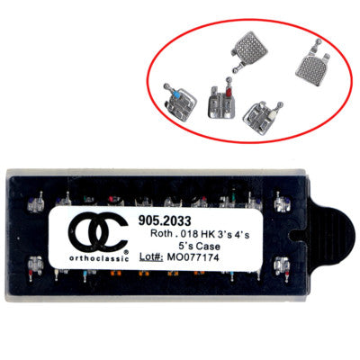 BRACKET ROTH  .018 ORTHOCLASSIC